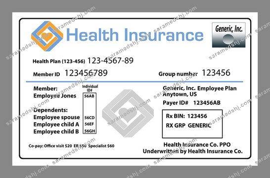 USA Health Insurance Co. health insurance card